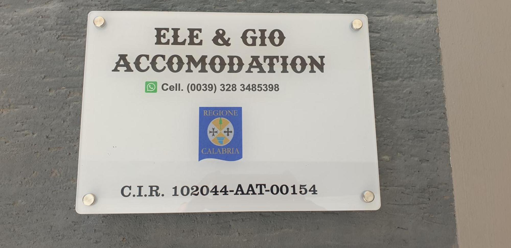 Ele&Gio Accomodation Tropea Kültér fotó